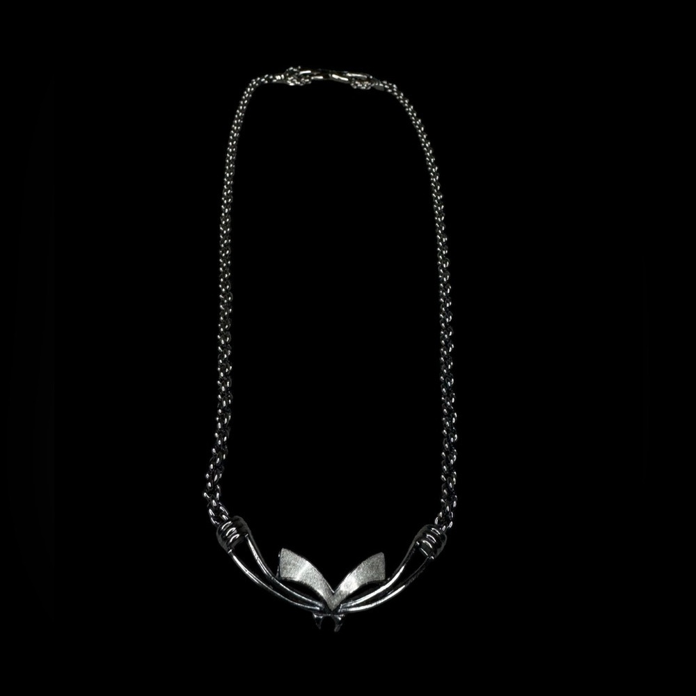 Nina Ricci Dark Metal Necklace